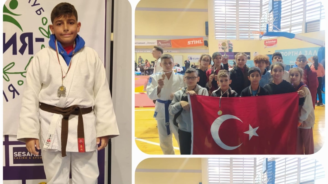 18.Uluslararasi Olimpia Judo Turnuvasında okulumuz 7/C sınıfı öğrencisi Berat Şahin 50 kiloda Avrupa üçüncüsü oldu.